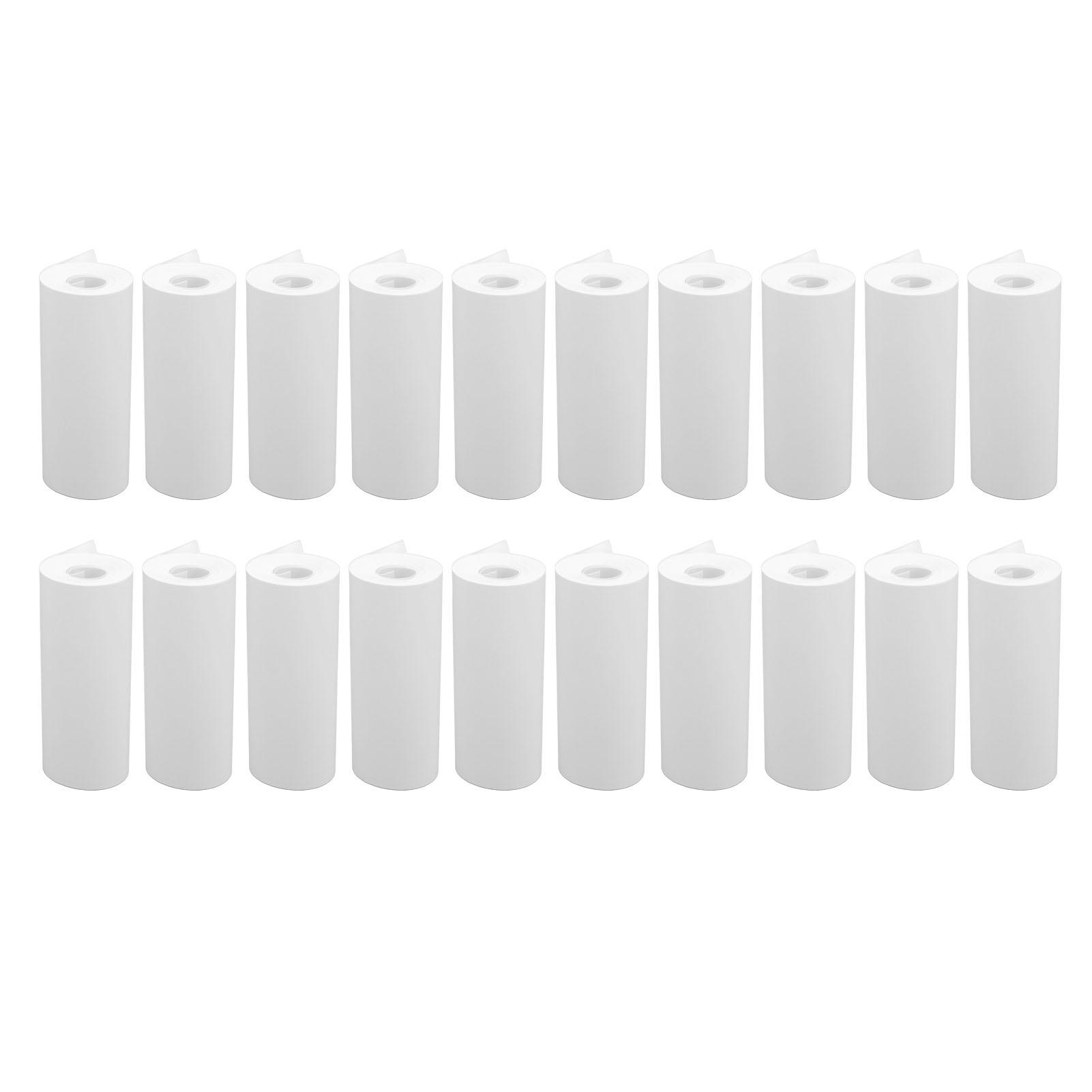 20Pcs Thermal Printing Paper Rolls Portable Refill Set Print for Camera Notes Labels 57x25mm
20Pcs Thermal Printing Paper Rolls Portable Refill Set Print for Camera Notes Labels 57x25mm