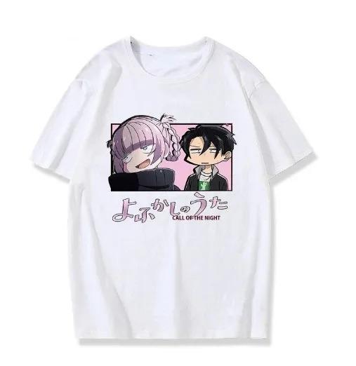 Call of the Night TShirt Y2K Aesthetic Unisex Loose Couple TShirts AllSeason Casual Short Sleeve Hot Trendy Anime Daily 4XL
Call of the Night TShirt Y2K Aesthetic Unisex Loose Couple TShirts AllSeason Casual Short Sleeve Hot Trendy Anime Daily 4XL