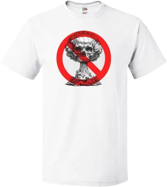 Mens No Nukes Symbol Warhead Missiles Anti War Unisex White 100% Cotton T-shirt Mens Tees Top S
Mens No Nukes Symbol Warhead Missiles Anti War Unisex White 100% Cotton T-shirt Mens Tees Top S