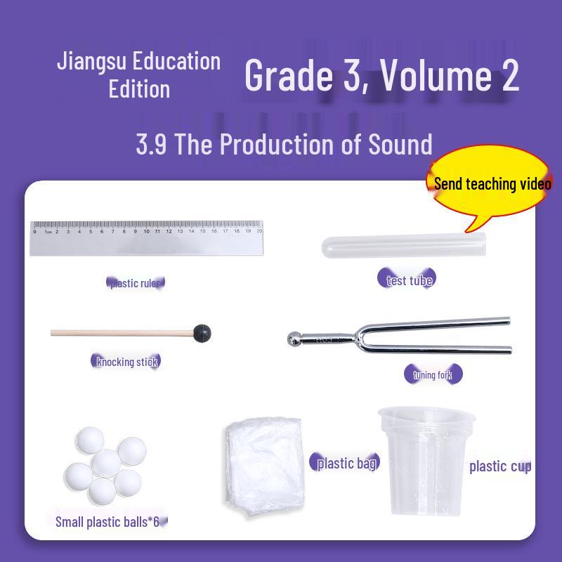 Набор для научных экспериментов Суцзяо для третьего класса на второй семестр
Набор для научных экспериментов Суцзяо для третьего класса на второй семестр