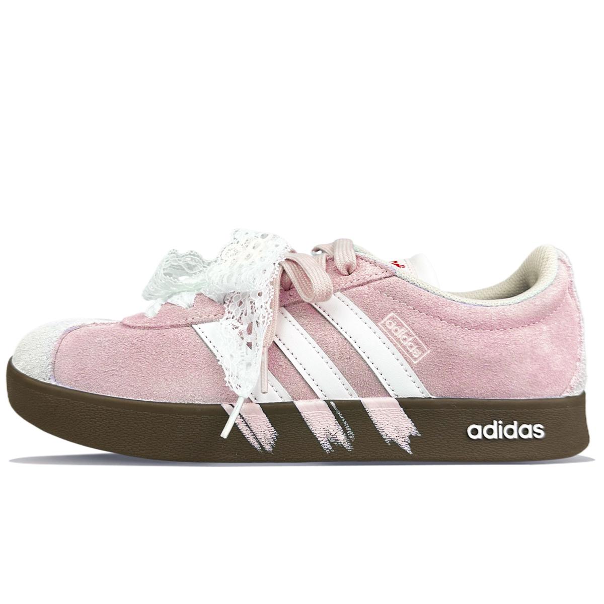 Adidas VL COURT 2.0 Cushioning Abrasion Resistant Low top Skateboard Shoes Unisex White Pink HQ1802(Team401-) 40
Adidas VL COURT 2.0 Cushioning Abrasion Resistant Low top Skateboard Shoes Unisex White Pink HQ1802(Team401-) 40