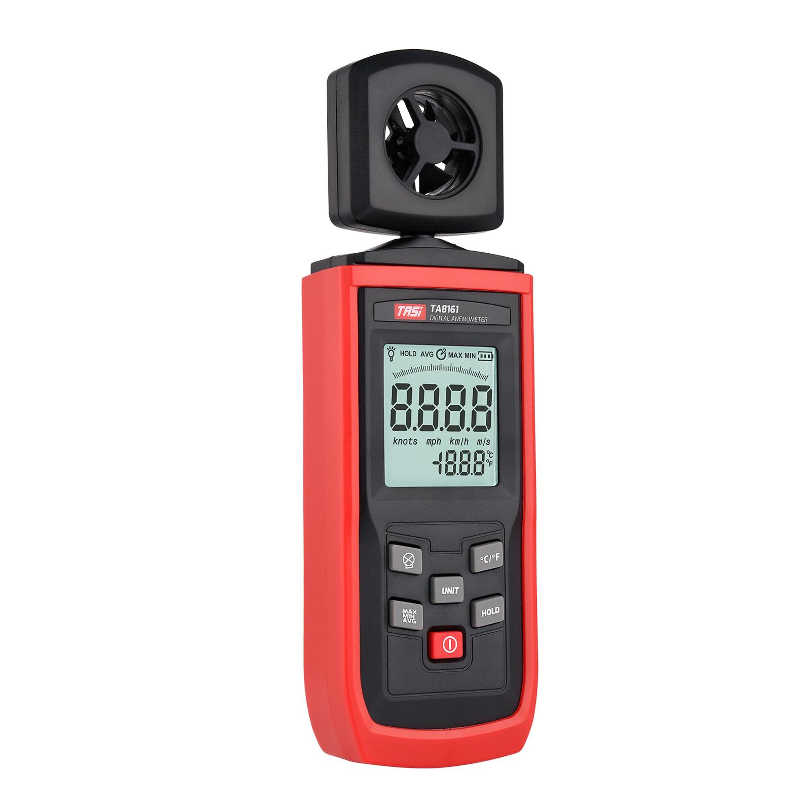 TASI TA8161 Цифровой анемометр Высокоточный ручной анемограф Индикатор скорости ветра Воздух
TASI TA8161 Цифровой анемометр Высокоточный ручной анемограф Индикатор скорости ветра Воздух