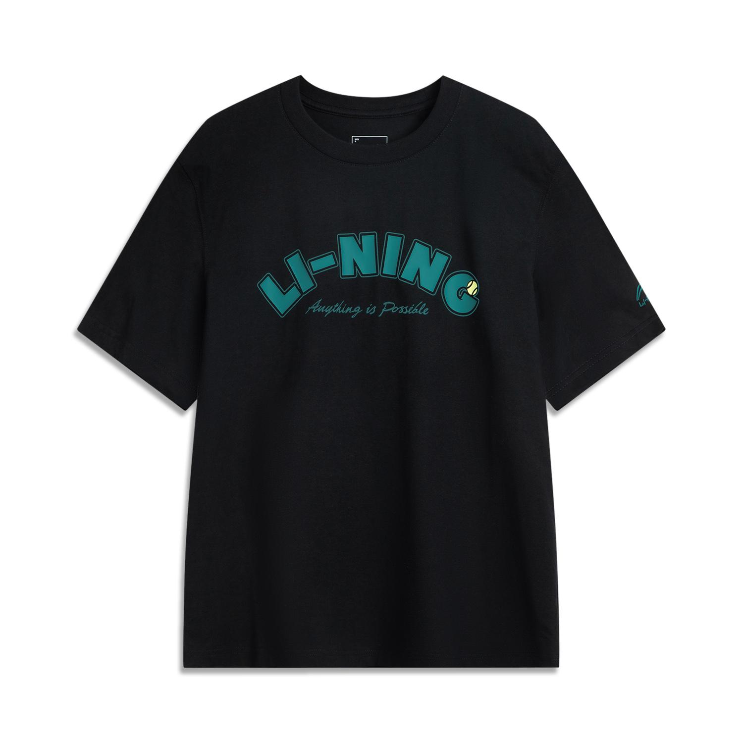 Li Ning Sports Trend Series Casual Minimalist Solid Color Round Neck Pullover Letter Short Sleeve T-Shirt Men T-Shirts Black AHSV683-3 XL
Li Ning Sports Trend Series Casual Minimalist Solid Color Round Neck Pullover Letter Short Sleeve T-Shirt Men T-Shirts Black AHSV683-3 XL