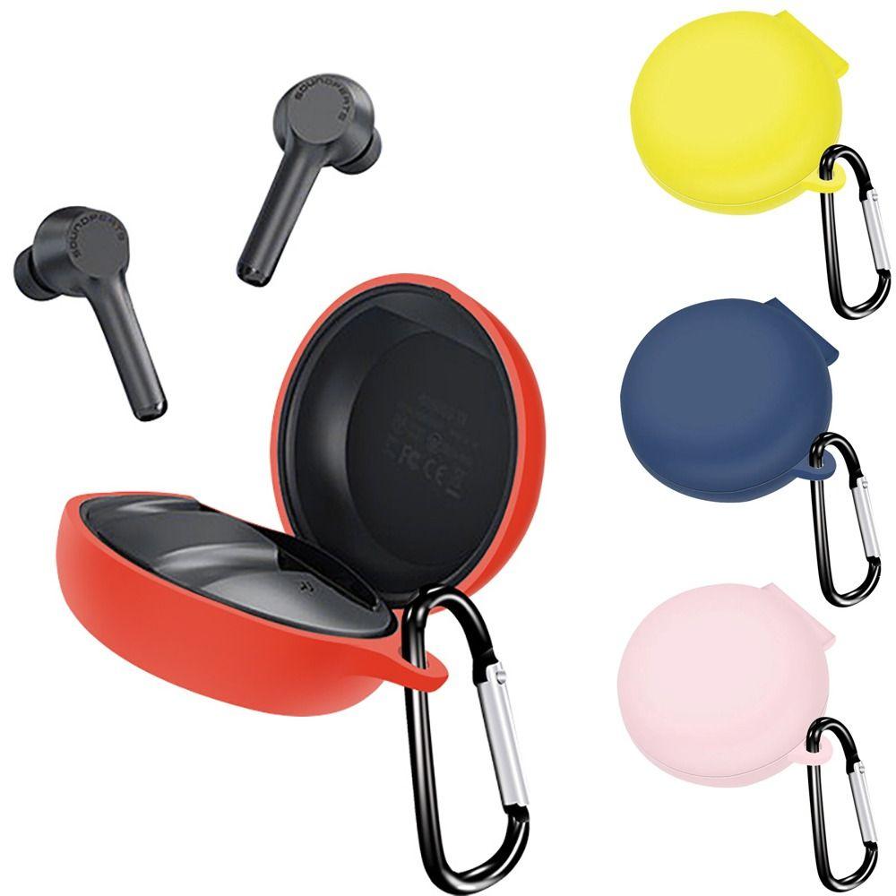 Силиконовый чехол для беспроводных наушников с защитой от падения, чехол для зарядного устройства для SoundPEATS Mac Portable
Силиконовый чехол для беспроводных наушников с защитой от падения, чехол для зарядного устройства для SoundPEATS Mac Portable