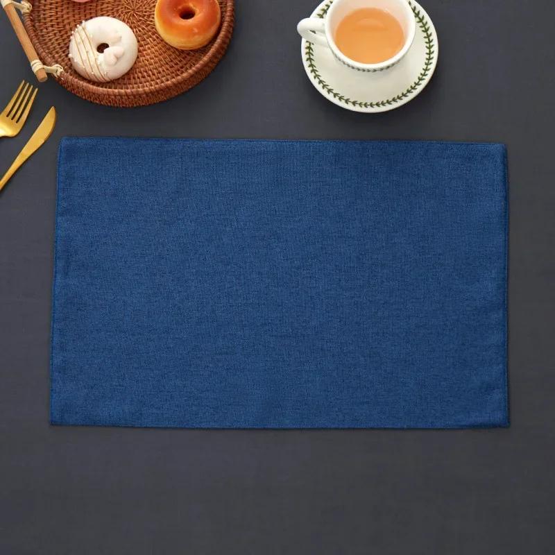 1PC Rectangle Place Mat Tableware Pad Linen Waterproof Heat Insulation Coaster TableSoft Blue Washable Bowl 30x46cm 30x46cm 1PC синій
1PC Rectangle Place Mat Tableware Pad Linen Waterproof Heat Insulation Coaster TableSoft Blue Washable Bowl 30x46cm 30x46cm 1PC синій