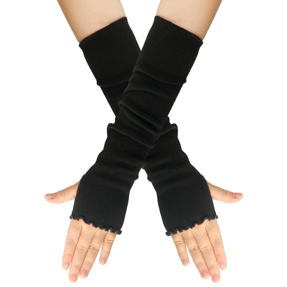 Fashion Long Design Knitted Arm Warmer Solid Color Soft Fingerless Gloves Arm Warmer Stretchy Half Finger Gloves Y2K Aesthetic
Fashion Long Design Knitted Arm Warmer Solid Color Soft Fingerless Gloves Arm Warmer Stretchy Half Finger Gloves Y2K Aesthetic