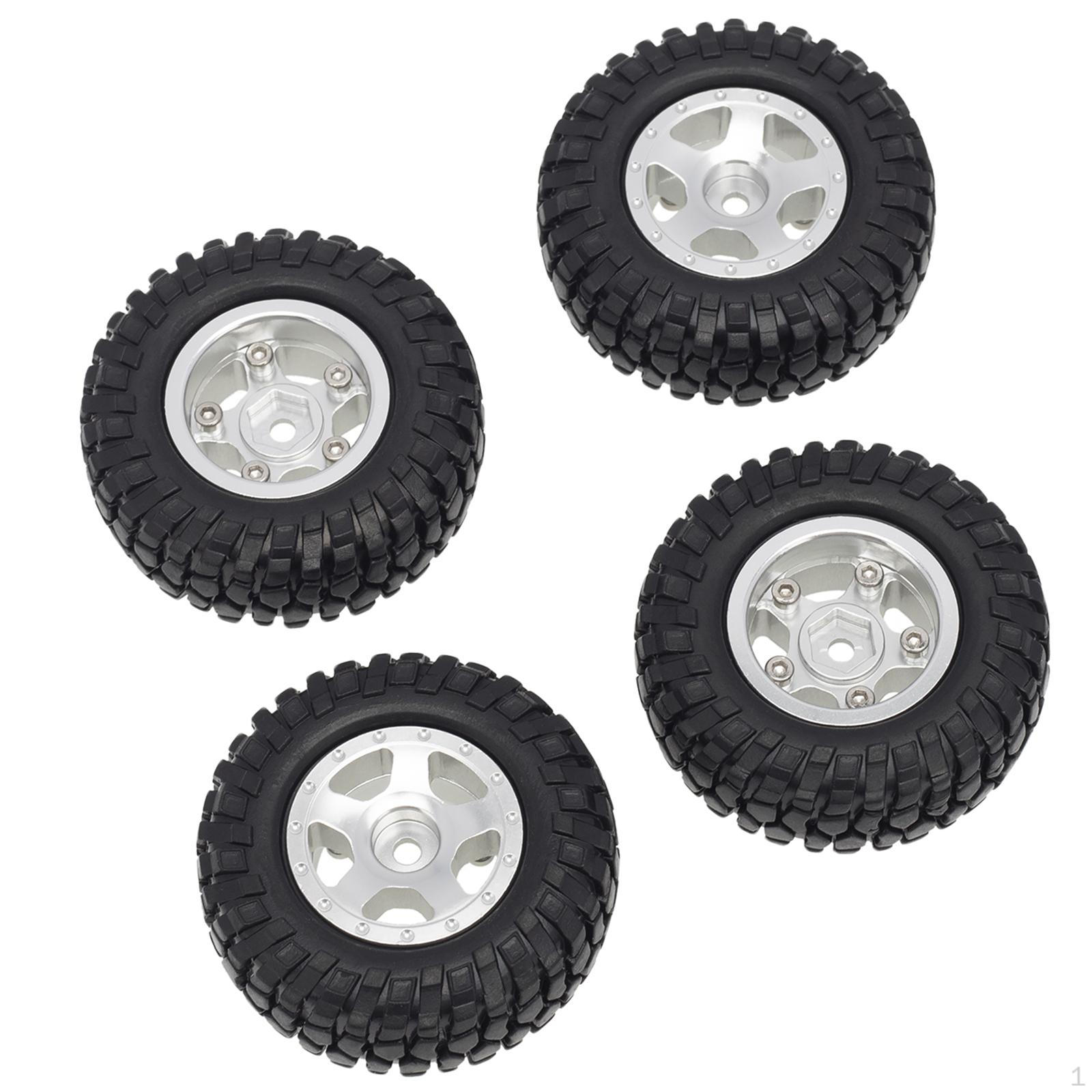 4 Packung of Wheel & Tires Set for Axial SCX0081 1/24 RC Crawler Parts Silver A
4 Packung of Wheel & Tires Set for Axial SCX0081 1/24 RC Crawler Parts Silver A