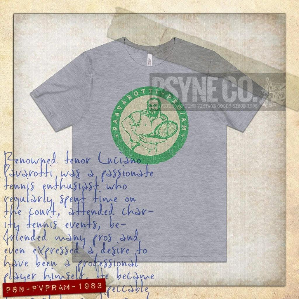 Pavarotti Pro-Am 1983 Vintage Men s T shirt 3XL
Pavarotti Pro-Am 1983 Vintage Men s T shirt 3XL