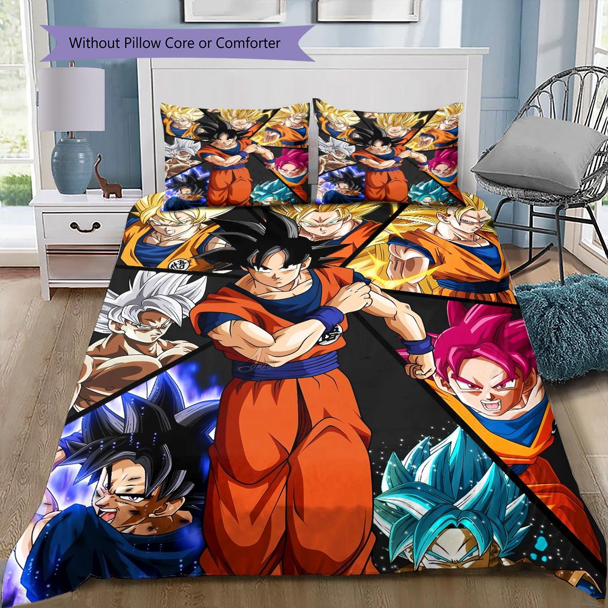 Dragon Ball Bedding Set, 1 Duvet Cover & 2 Pillowcases, Suitable for Home Furnishing, Ideal Gift for Fans 135x200cm
Dragon Ball Bedding Set, 1 Duvet Cover & 2 Pillowcases, Suitable for Home Furnishing, Ideal Gift for Fans 135x200cm