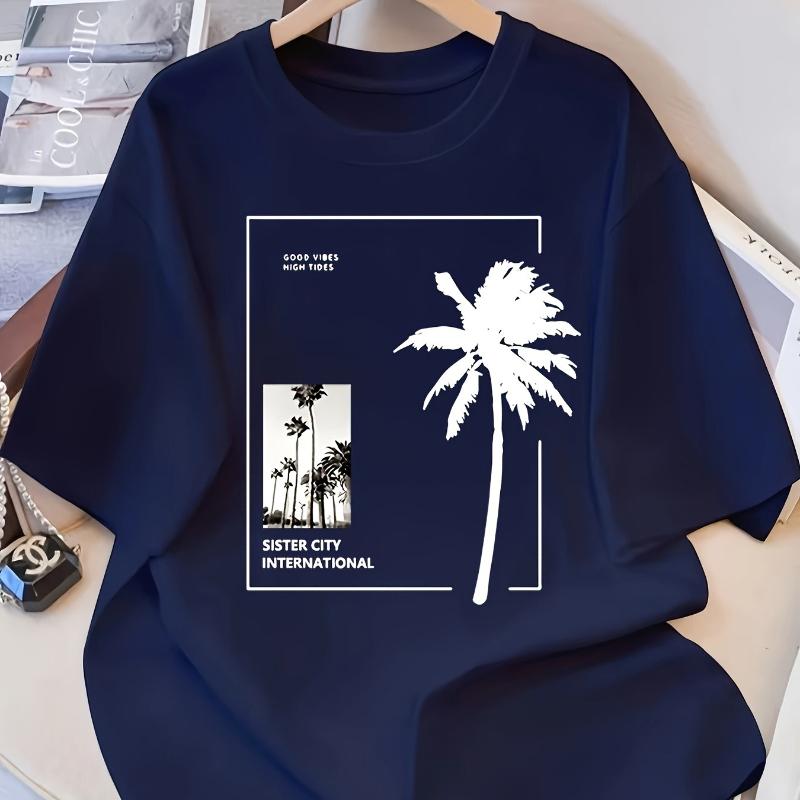 Sister City International Palm Tree Graphic T-Shirt,Soft Breathable & Fade-Resistant, Classic Fit for Daily Casual Wear XXL білий
Sister City International Palm Tree Graphic T-Shirt,Soft Breathable & Fade-Resistant, Classic Fit for Daily Casual Wear XXL білий