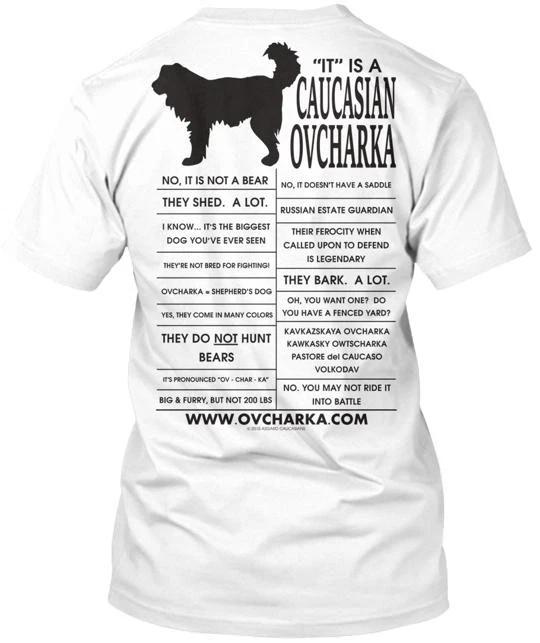Caucasian Ovcharka Got Questions TTshirt Made in the USA Size S to 5XL M
Caucasian Ovcharka Got Questions TTshirt Made in the USA Size S to 5XL M