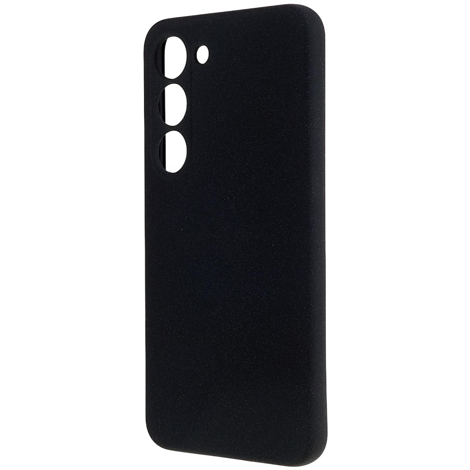 For Samsung Galaxy S23 Flexible TPU Camera Protection Phone Case Double-Sided Matte Anti-Fingerprint Cover Black
For Samsung Galaxy S23 Flexible TPU Camera Protection Phone Case Double-Sided Matte Anti-Fingerprint Cover Black