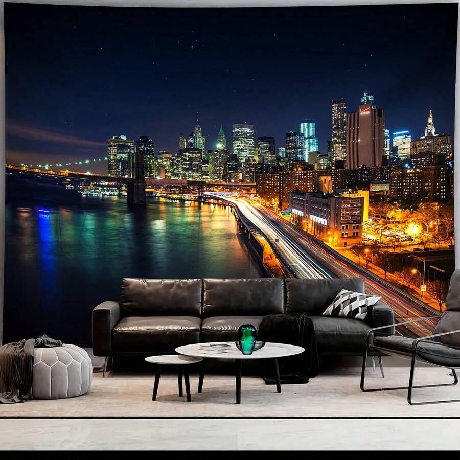 High quality 100% polyester night cityscape tapestry 75x100 чорний
High quality 100% polyester night cityscape tapestry 75x100 чорний