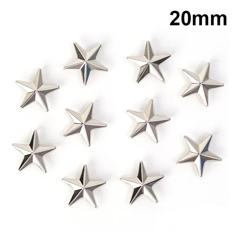 10-200PCS Metal Star Rock Punk Rivets Silver DIY Clothes Shoes Bags Studs Spikes Sewing Buttons Leather Decorations 7/10/15/20mm 200PCS
10-200PCS Metal Star Rock Punk Rivets Silver DIY Clothes Shoes Bags Studs Spikes Sewing Buttons Leather Decorations 7/10/15/20mm 200PCS