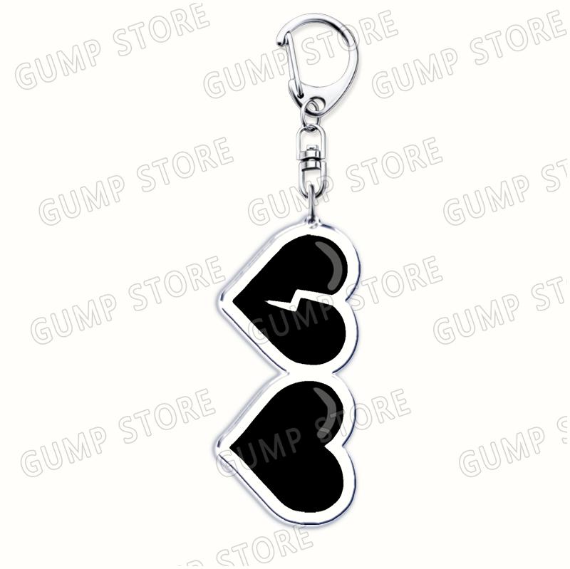 Punk Style Emo Singer YUNGBLUD Keychains for Accessories Jewelry Dominic Harrison Black Hearts Club Music Keyrings Fans Gifts
Punk Style Emo Singer YUNGBLUD Keychains for Accessories Jewelry Dominic Harrison Black Hearts Club Music Keyrings Fans Gifts