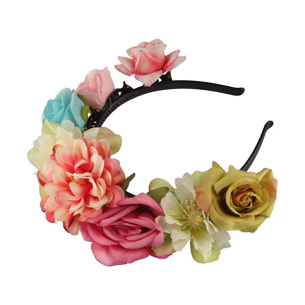 Colorful Children Flower Headband Hair Hoop Bridal Crown Elegant Floral Garland Girls style1
Colorful Children Flower Headband Hair Hoop Bridal Crown Elegant Floral Garland Girls style1
