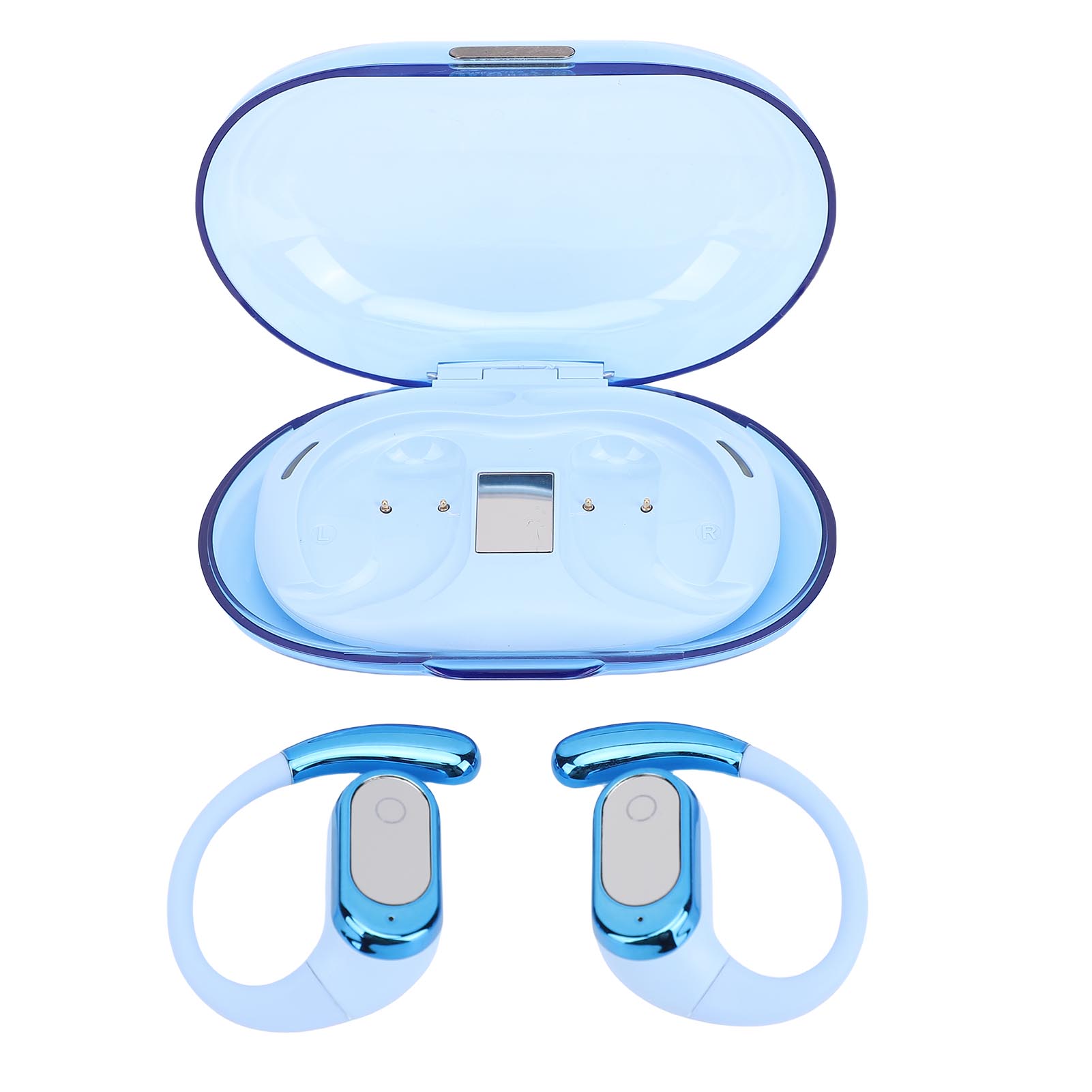 Наушники-переводчики с ИИ, переводчик на 164 языка в реальном времени, беспроводные смарт-наушники с шумоподавлением 3-в-1 для путешествий синий
Наушники-переводчики с ИИ, переводчик на 164 языка в реальном времени, беспроводные смарт-наушники с шумоподавлением 3-в-1 для путешествий синий