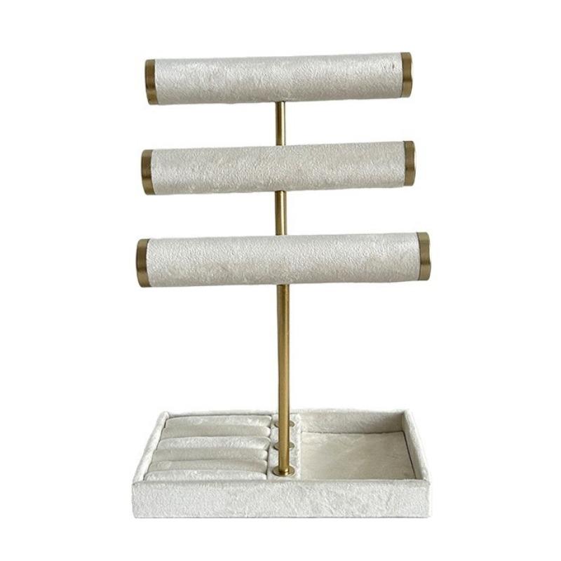 Multilayer Jewelry Showcase Rack Jeweler Necklace Displays Stand Household Jewellery Storage Shelf Trinket Ring Organizer Holder білий
Multilayer Jewelry Showcase Rack Jeweler Necklace Displays Stand Household Jewellery Storage Shelf Trinket Ring Organizer Holder білий
