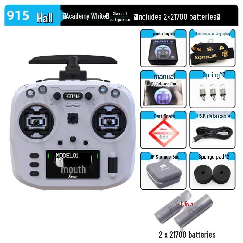 JUMPERRC T14 ELRS High Power FPV Drone Remote Controller Standard
JUMPERRC T14 ELRS High Power FPV Drone Remote Controller Standard