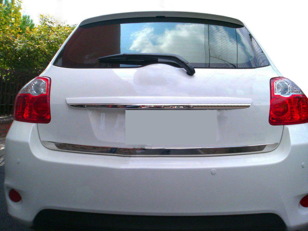 Кромка багажника (нерж) для Toyota Auris 2007-2012 гг 
Кромка багажника (нерж) для Toyota Auris 2007-2012 гг
