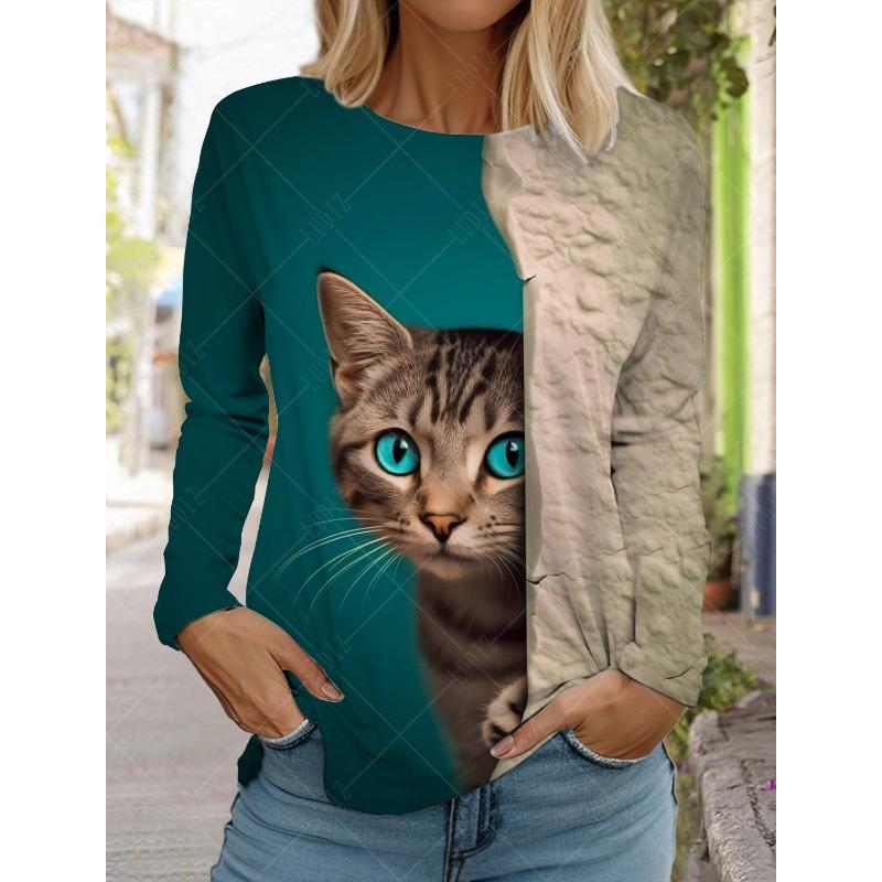Fashion Design Women s 3D Printed Kawaii Cat Pattern Long Sleeve XL
Fashion Design Women s 3D Printed Kawaii Cat Pattern Long Sleeve XL