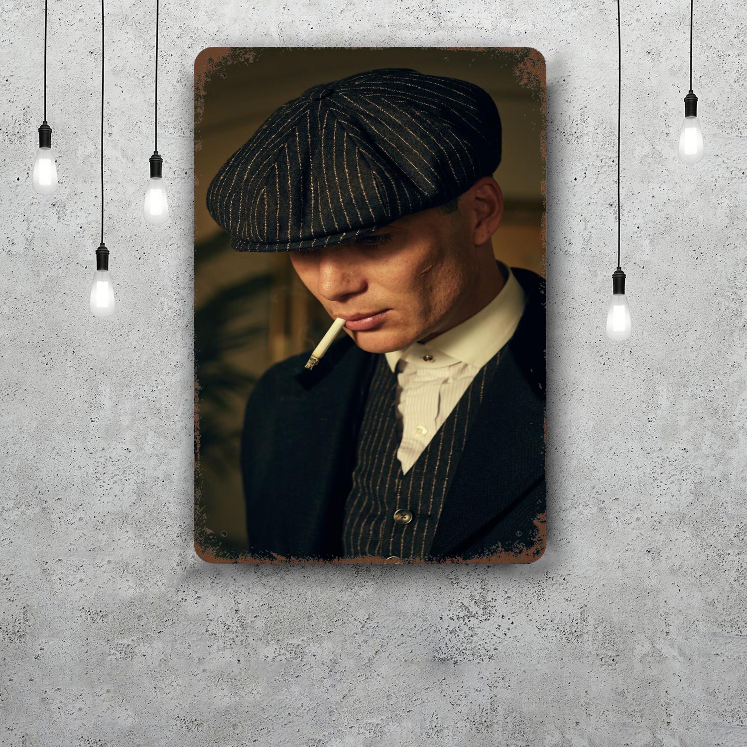 thomas shelby Decor Poster Vintage Tin Sign Metal Sign Decorative Plaque for Pub Bar Man Cave Club Wall Decoration 20x30cm(7.8x11.8inch)
thomas shelby Decor Poster Vintage Tin Sign Metal Sign Decorative Plaque for Pub Bar Man Cave Club Wall Decoration 20x30cm(7.8x11.8inch)