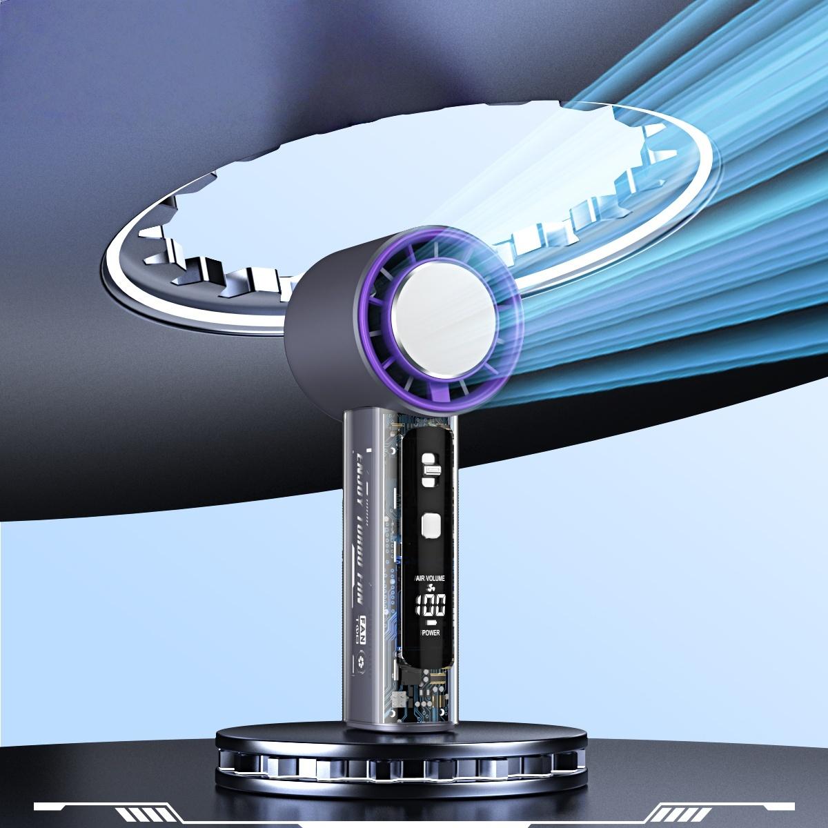 High speed cooling, handheld small fan, intelligent digital display, physical buttons, wind speed adjustment, mini portable
High speed cooling, handheld small fan, intelligent digital display, physical buttons, wind speed adjustment, mini portable