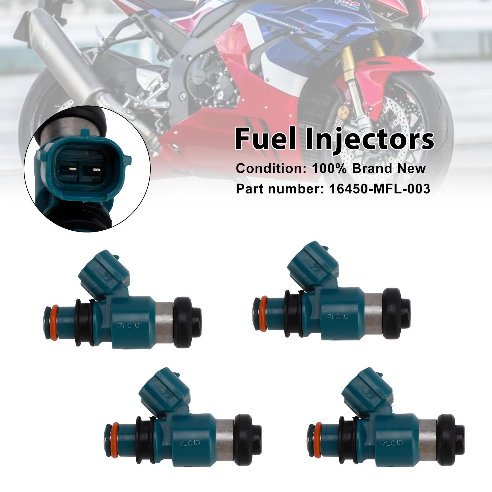 4PCS 16450-MFL-003 Fuel Injectors For Honda CBR1000RR 08-23 VFR1200F 10-17
4PCS 16450-MFL-003 Fuel Injectors For Honda CBR1000RR 08-23 VFR1200F 10-17