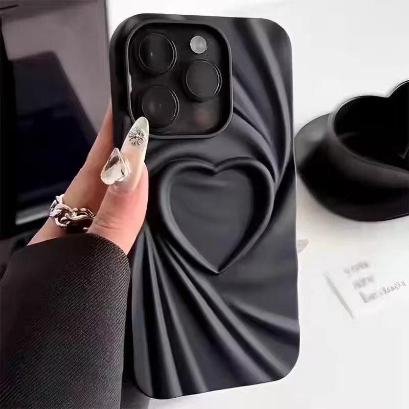 Модный складной 3D чехол для телефона с сердечком для iPhone 13 14 15 Pro Max 16 Plus 11 12 ProMax, мягкий матовый силиконовый чехол с полным покрытием iPhone 16 Pro Max белый
Модный складной 3D чехол для телефона с сердечком для iPhone 13 14 15 Pro Max 16 Plus 11 12 ProMax, мягкий матовый силиконовый чехол с полным покрытием iPhone 16 Pro Max белый