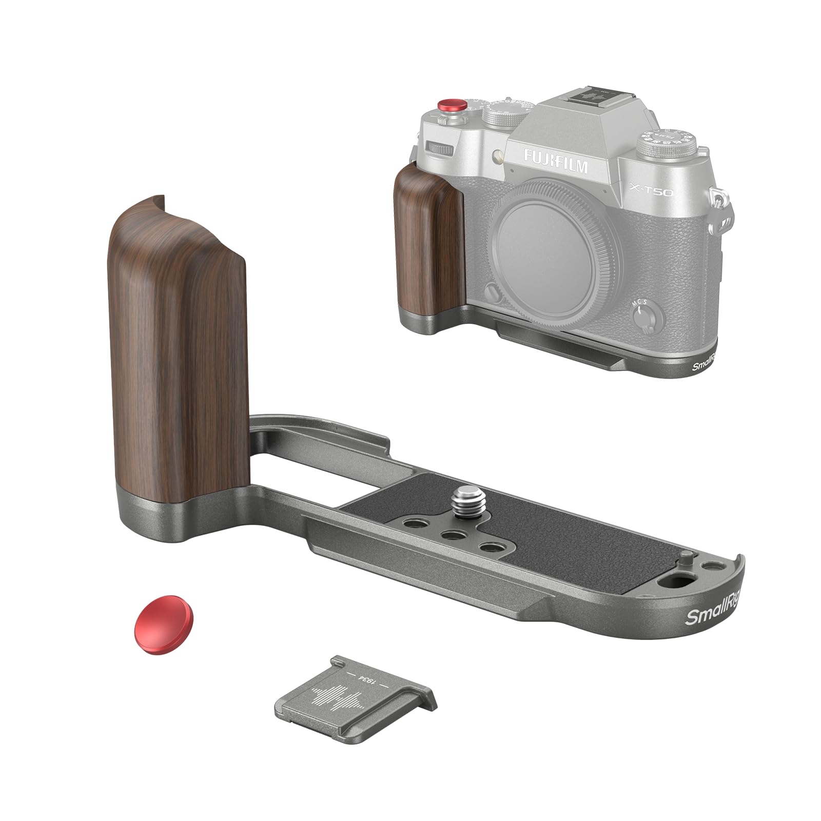SmallRig Hand Grip for X-T50 Compatible with FUJIFILM Compatible X-T50 Camera Wooden L-shaped Grip Built-in Quick Release Plate for Arca Shutter
SmallRig Hand Grip for X-T50 Compatible with FUJIFILM Compatible X-T50 Camera Wooden L-shaped Grip Built-in Quick Release Plate for Arca Shutter