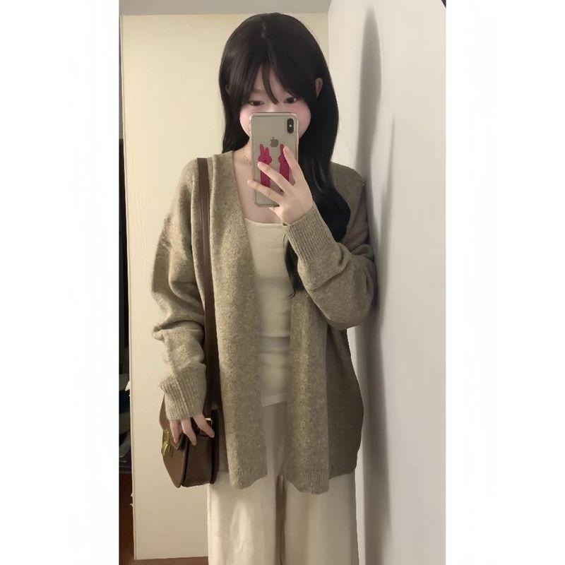 Women s Soft Knit Cardigan Coat - Japanese Retro Style, Autumn/Winter 2025, Long Sleeve Top XL
Women s Soft Knit Cardigan Coat - Japanese Retro Style, Autumn/Winter 2025, Long Sleeve Top XL