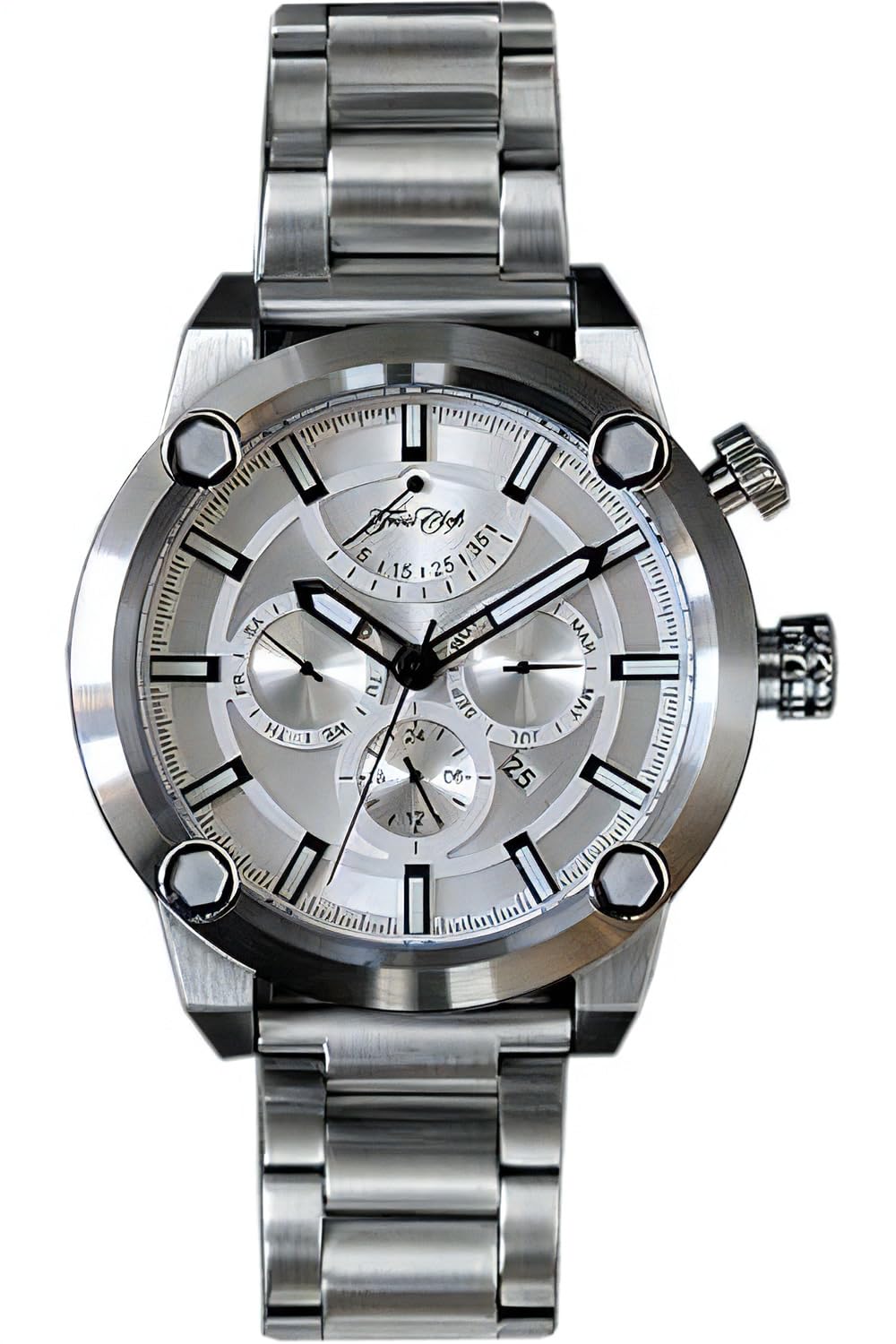 Trois Clefs Mechanical Automatic Manual Winding Analog Japanese Movement Power Reserve Calendar Stainless Steel Strap 10 ATM Water Resistant Leather
Trois Clefs Mechanical Automatic Manual Winding Analog Japanese Movement Power Reserve Calendar Stainless Steel Strap 10 ATM Water Resistant Leather