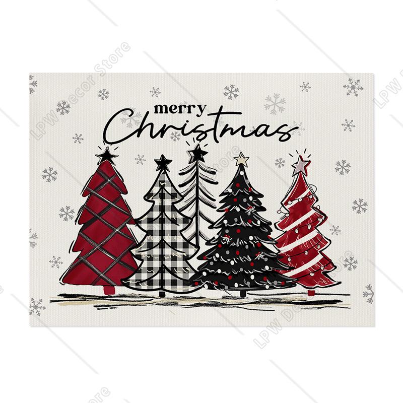 Christmas Themed Table Placemats With Festive Patterns Like Christmas Trees Snowflakes Durable Stylish Table Decor 4 PCS 12x18inch
Christmas Themed Table Placemats With Festive Patterns Like Christmas Trees Snowflakes Durable Stylish Table Decor 4 PCS 12x18inch