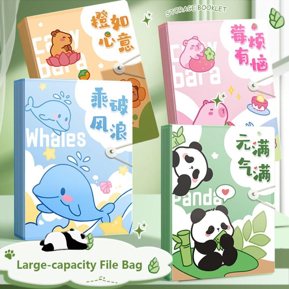 30/40/60 Pages Storage Booklet Panda File Bag Test Paper Storage Organizer Student Gift Pink-40Pages
30/40/60 Pages Storage Booklet Panda File Bag Test Paper Storage Organizer Student Gift Pink-40Pages