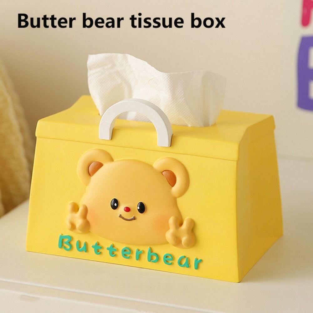 Коробка с салфетками Статуэтка медведя-масла с подносом Декор стола Подставка для ручек для студентов Style 3
Коробка с салфетками Статуэтка медведя-масла с подносом Декор стола Подставка для ручек для студентов Style 3