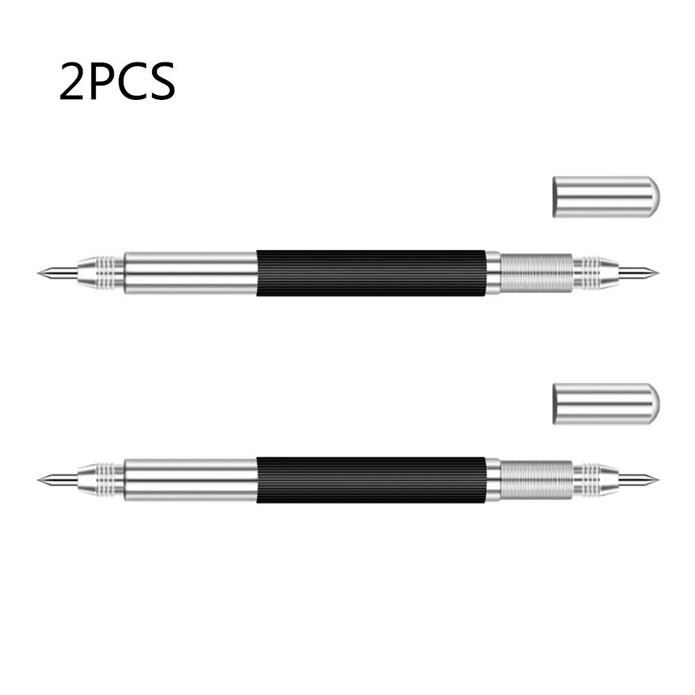 2Pcs Tungsten Carbide Tip Scriber Marking Etching Pen Double End Ceramic Glass Metal Wood Carving Scribing Marker Hand Tool China Mainland
2Pcs Tungsten Carbide Tip Scriber Marking Etching Pen Double End Ceramic Glass Metal Wood Carving Scribing Marker Hand Tool China Mainland