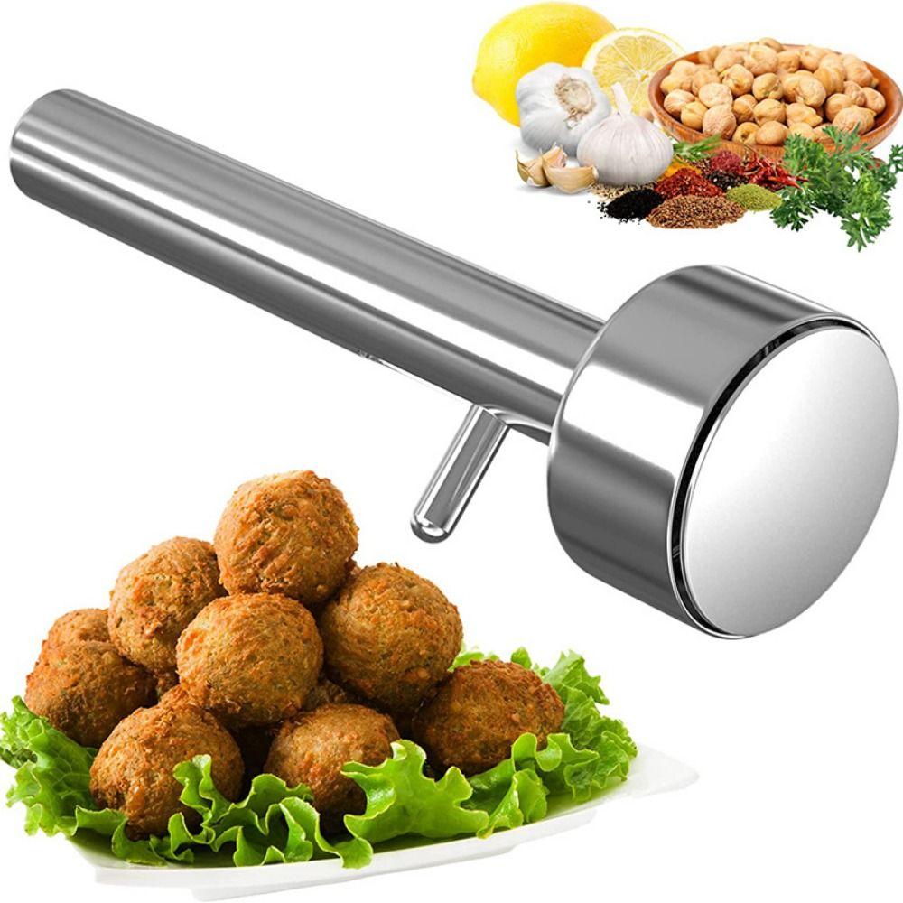 Rust-proof Falafel Ball Mold Food Grade Shrimp Ball Machine Pressure Pop Baller Kitchen Gadgets серебряный
Rust-proof Falafel Ball Mold Food Grade Shrimp Ball Machine Pressure Pop Baller Kitchen Gadgets серебряный