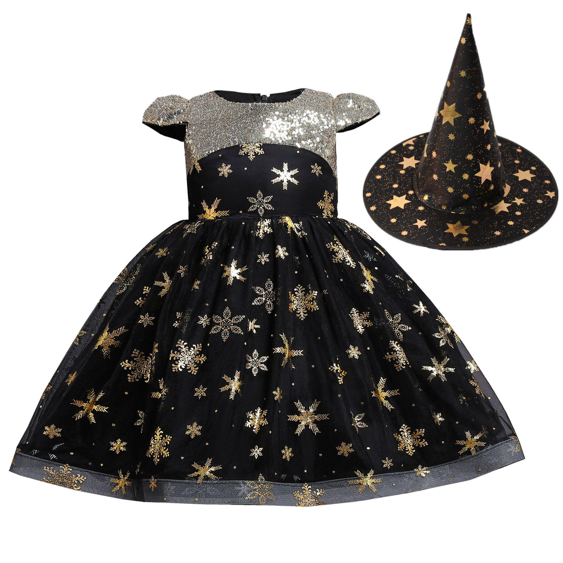 European & American Halloween Princess Cosplay Dress for Girls - Festival Performance Puffy Skirt 120cm чёрный
European & American Halloween Princess Cosplay Dress for Girls - Festival Performance Puffy Skirt 120cm чёрный