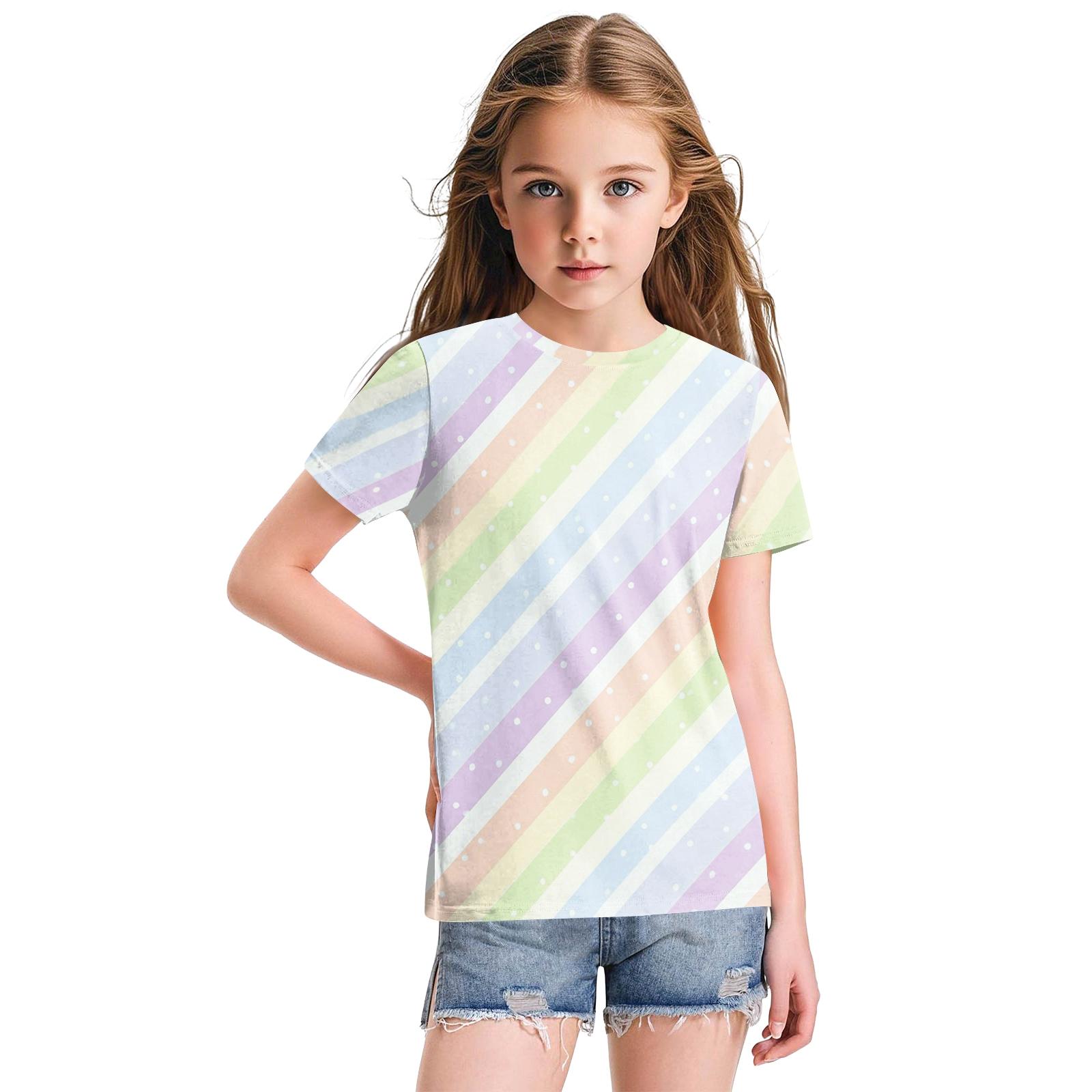 Cute Floral Print Loose Casual Fashion Round Neck Short-Sleeved Top For Children 130
Cute Floral Print Loose Casual Fashion Round Neck Short-Sleeved Top For Children 130