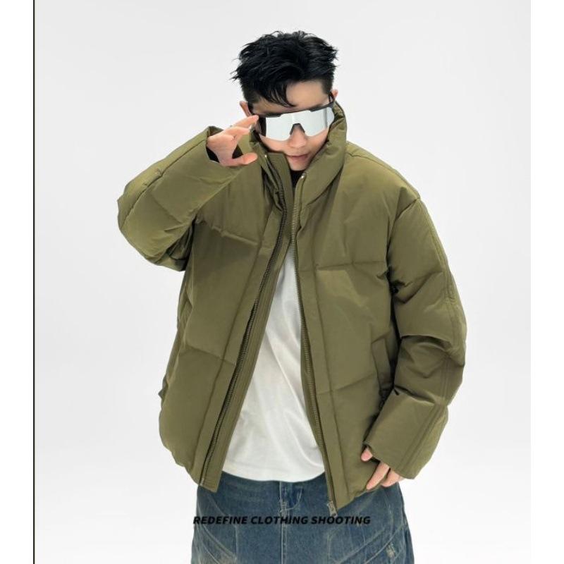 Winter new warm stand-up collar down jacket men s duck down Japanese loose casual jacket cold protection clothing men s cotton jacket 4XL хаки
Winter new warm stand-up collar down jacket men s duck down Japanese loose casual jacket cold protection clothing men s cotton jacket 4XL хаки