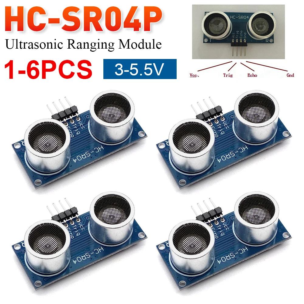 1-6PCS HC-SR04 Ultrasonic Wave Detector Ranging Module HC-SR04P HC SR04 HCSR04P Distance Sonar Sensor Board 3-5.5V
1-6PCS HC-SR04 Ultrasonic Wave Detector Ranging Module HC-SR04P HC SR04 HCSR04P Distance Sonar Sensor Board 3-5.5V