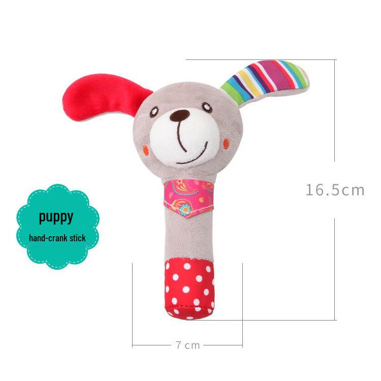 BBSKY Плюшевая погремушка-палочка в виде детеныша животного - Милый дизайн щенка и совы
BBSKY Плюшевая погремушка-палочка в виде детеныша животного - Милый дизайн щенка и совы
