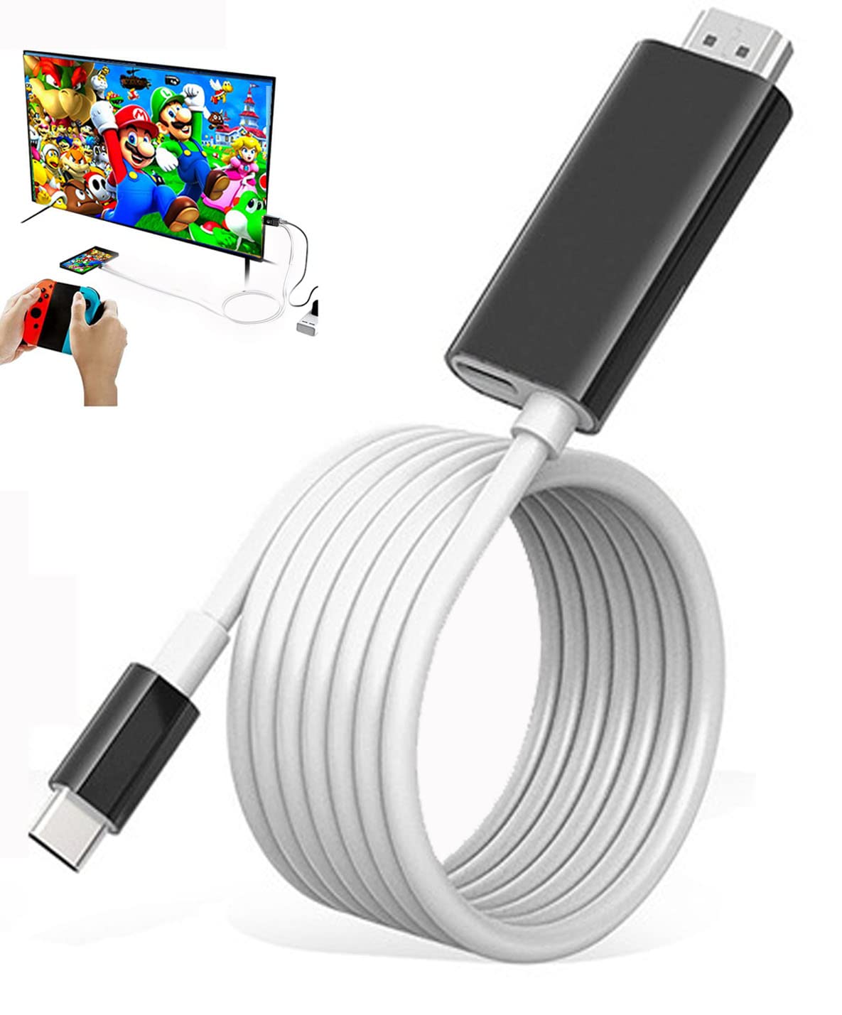 Switch Dock Сменный кабель Switch с HDMI-кабелем Type C Разрешение 4K 1080P В комплект входит кабель для замены Switch Dock Многофункциональный
Switch Dock Сменный кабель Switch с HDMI-кабелем Type C Разрешение 4K 1080P В комплект входит кабель для замены Switch Dock Многофункциональный