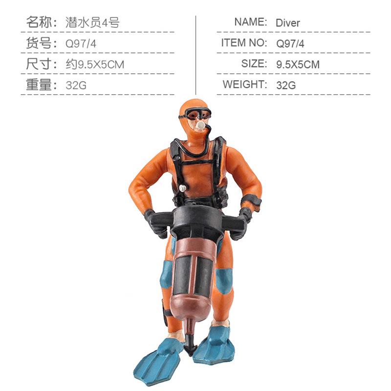Моделирование Мини-модель водолаза Исследование морского дна Сцена с водолазом Кукла Украшения Игрушка чёрный
Моделирование Мини-модель водолаза Исследование морского дна Сцена с водолазом Кукла Украшения Игрушка чёрный