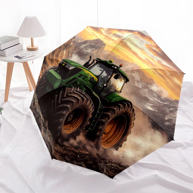 Construction Vehicle pattern, automatic folding umbrella, portable and foldable design, 8 ribs, a Christmas or birthday gift.
Construction Vehicle pattern, automatic folding umbrella, portable and foldable design, 8 ribs, a Christmas or birthday gift.