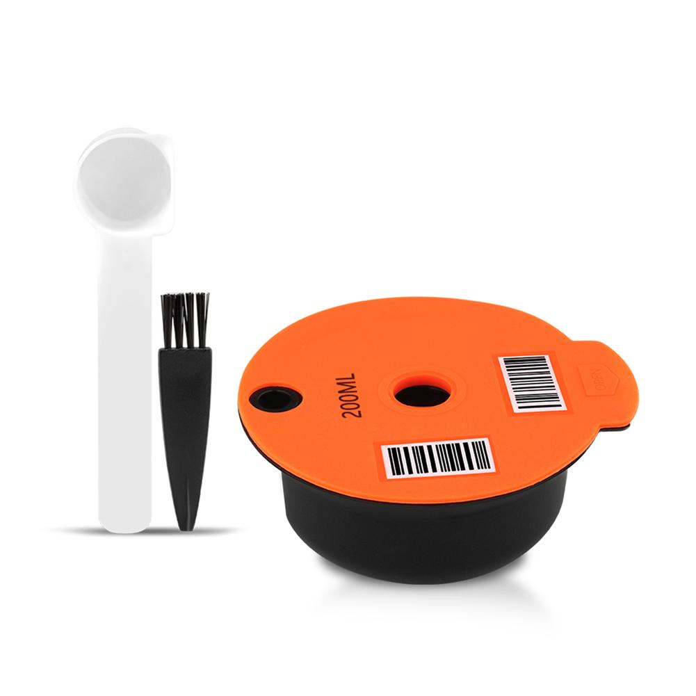 Coffee Capsule Pods with Spoon Brush Coffee Machine Filter Cup Reusable Refillable Heat-resistance for Xmas Valentines Day Gifts
Coffee Capsule Pods with Spoon Brush Coffee Machine Filter Cup Reusable Refillable Heat-resistance for Xmas Valentines Day Gifts