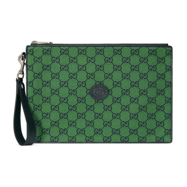 Gucci Monogram Logo Leather Canvas Wristlet Clutch Unisex Clutch Green Dark-Blue 657581-2UZAN-3368 Box(Basic Set+Box)
Gucci Monogram Logo Leather Canvas Wristlet Clutch Unisex Clutch Green Dark-Blue 657581-2UZAN-3368 Box(Basic Set+Box)