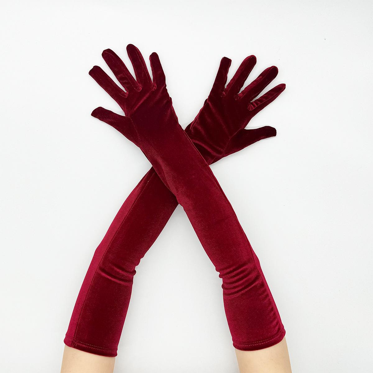 Зимові Довгі Потовщені Золотий Вельвет Рукавички Етикет Костюм для Сцени Рукавички 1920-х Вінтажні Рукавички для Випускного One size бордовий
Зимові Довгі Потовщені Золотий Вельвет Рукавички Етикет Костюм для Сцени Рукавички 1920-х Вінтажні Рукавички для Випускного One size бордовий