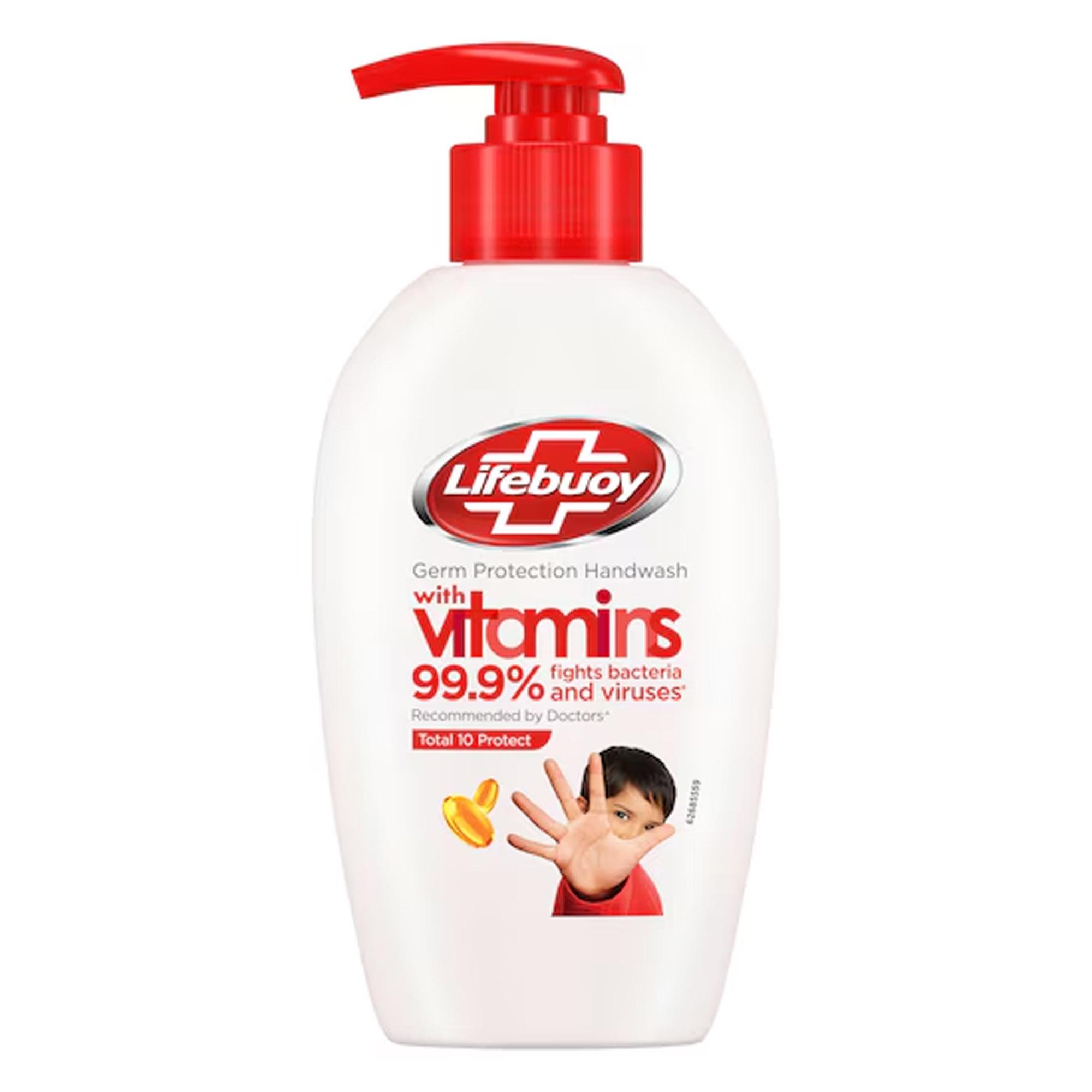 Lifebuoy Total 10 Active Silver Formula Hand Wash 190 ml | Advanced Germ Protection And Family Hygiene Solution
Lifebuoy Total 10 Active Silver Formula Hand Wash 190 ml | Advanced Germ Protection And Family Hygiene Solution