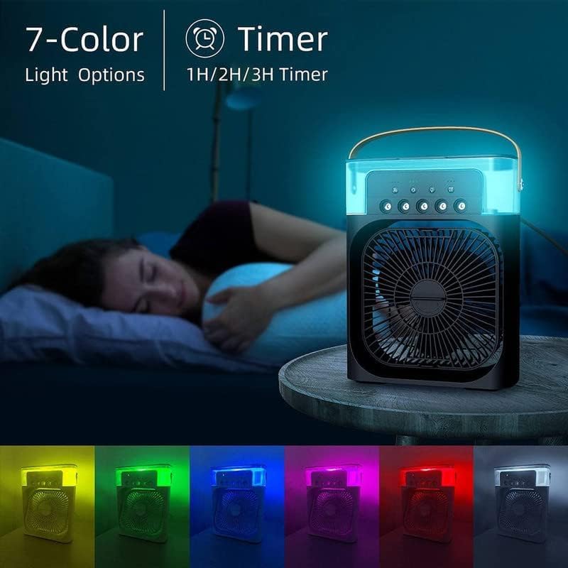 Air Humidifier Cooling USB Fan Water Mist Small Refrigeration Air Conditioner Mini Fan Water-cooled Silent Air Cooler 3 In 1 білий
Air Humidifier Cooling USB Fan Water Mist Small Refrigeration Air Conditioner Mini Fan Water-cooled Silent Air Cooler 3 In 1 білий